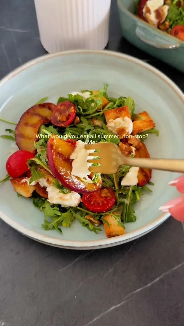 peach-salad