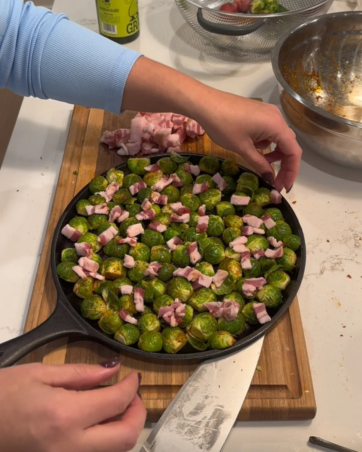 chopped-bacon-brussel-sprouts