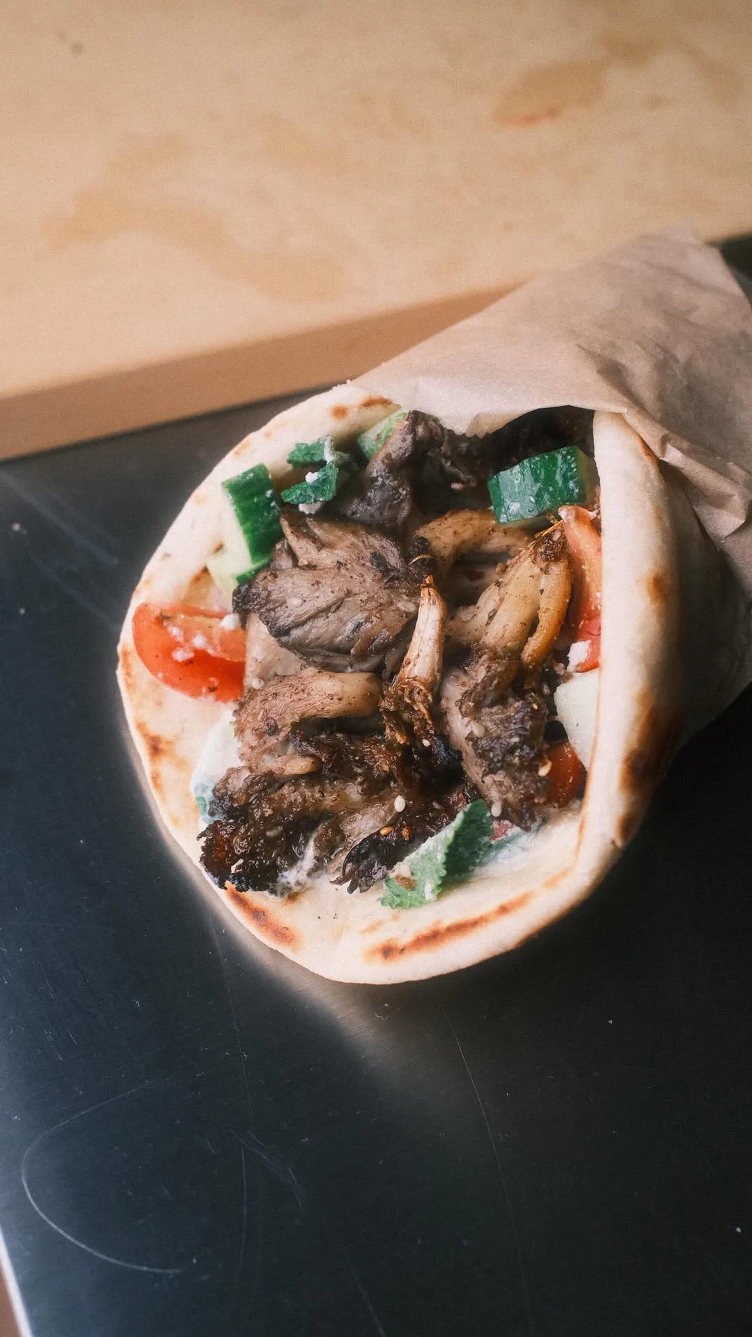 mushroom-gyros