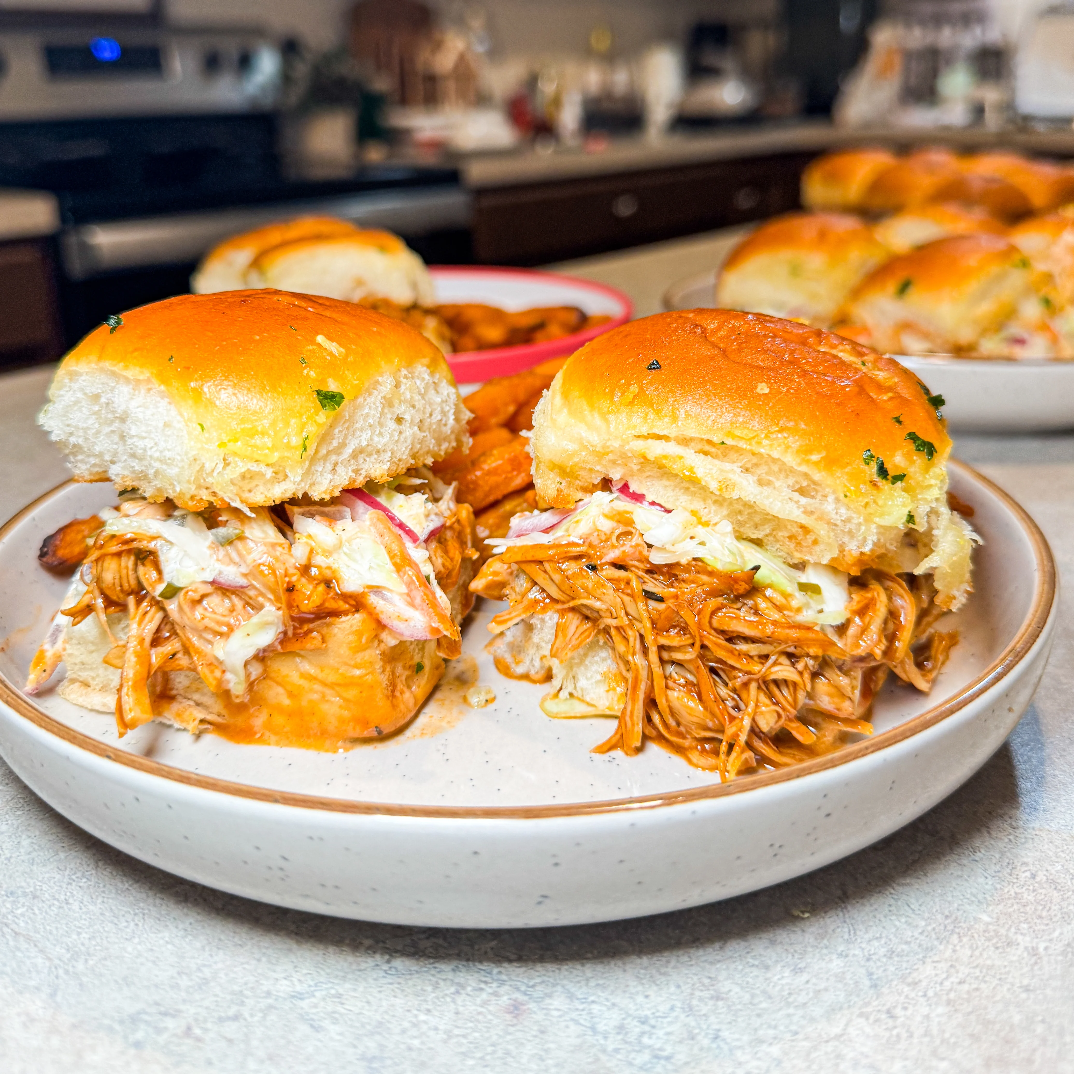 bbq-chicken-sliders-with-coleslaw