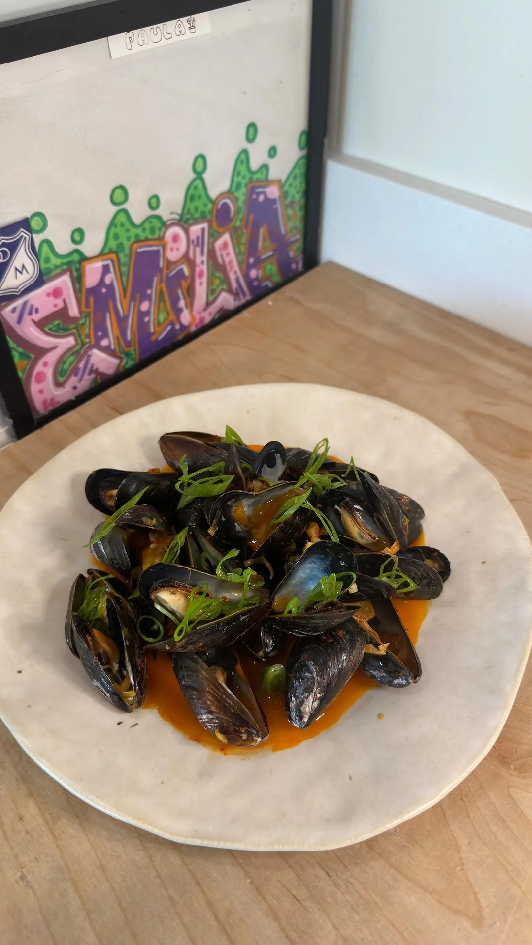 mussels-with-kimchi-and-rice