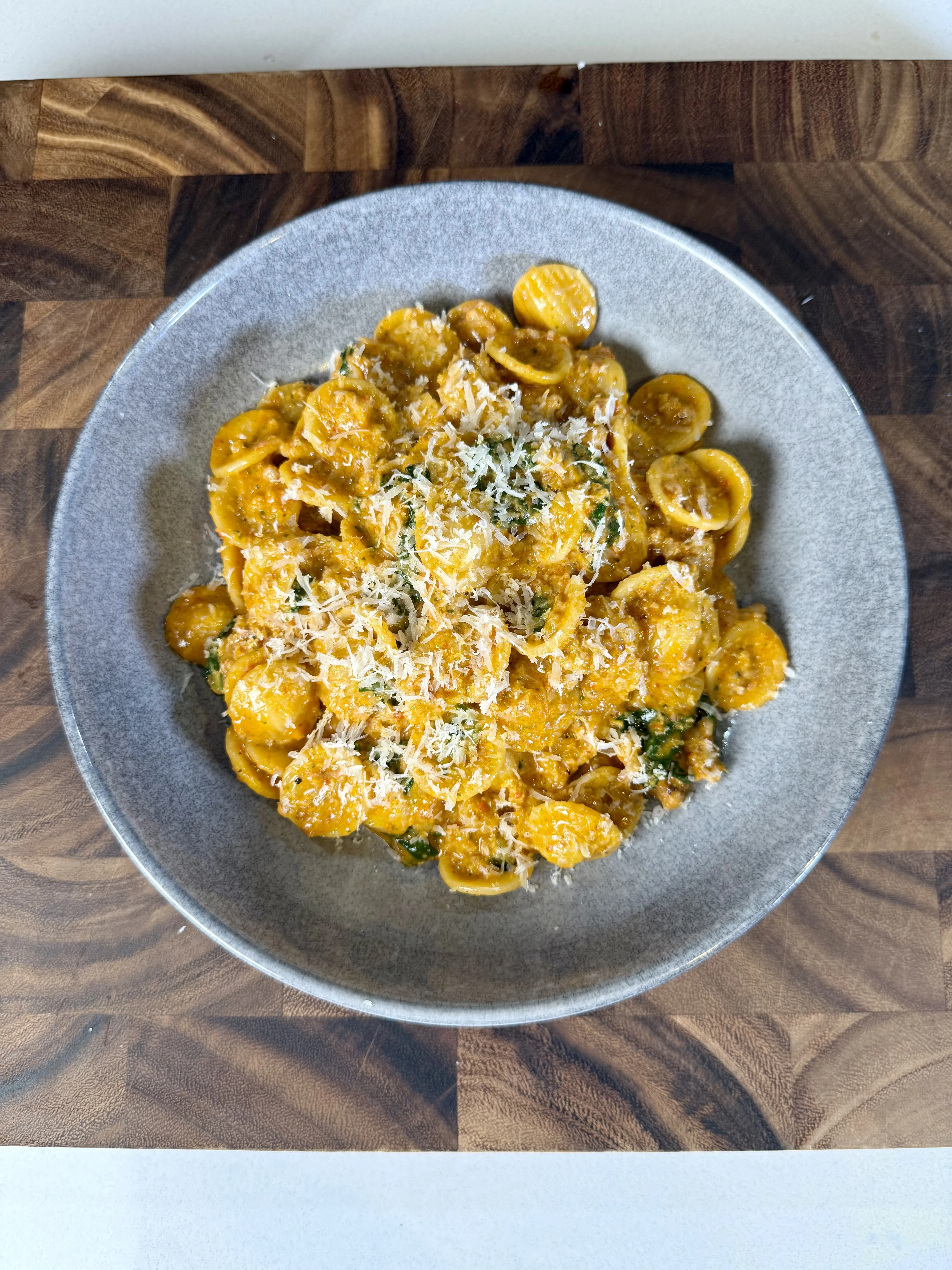 sausage-and-red-pesto-pasta