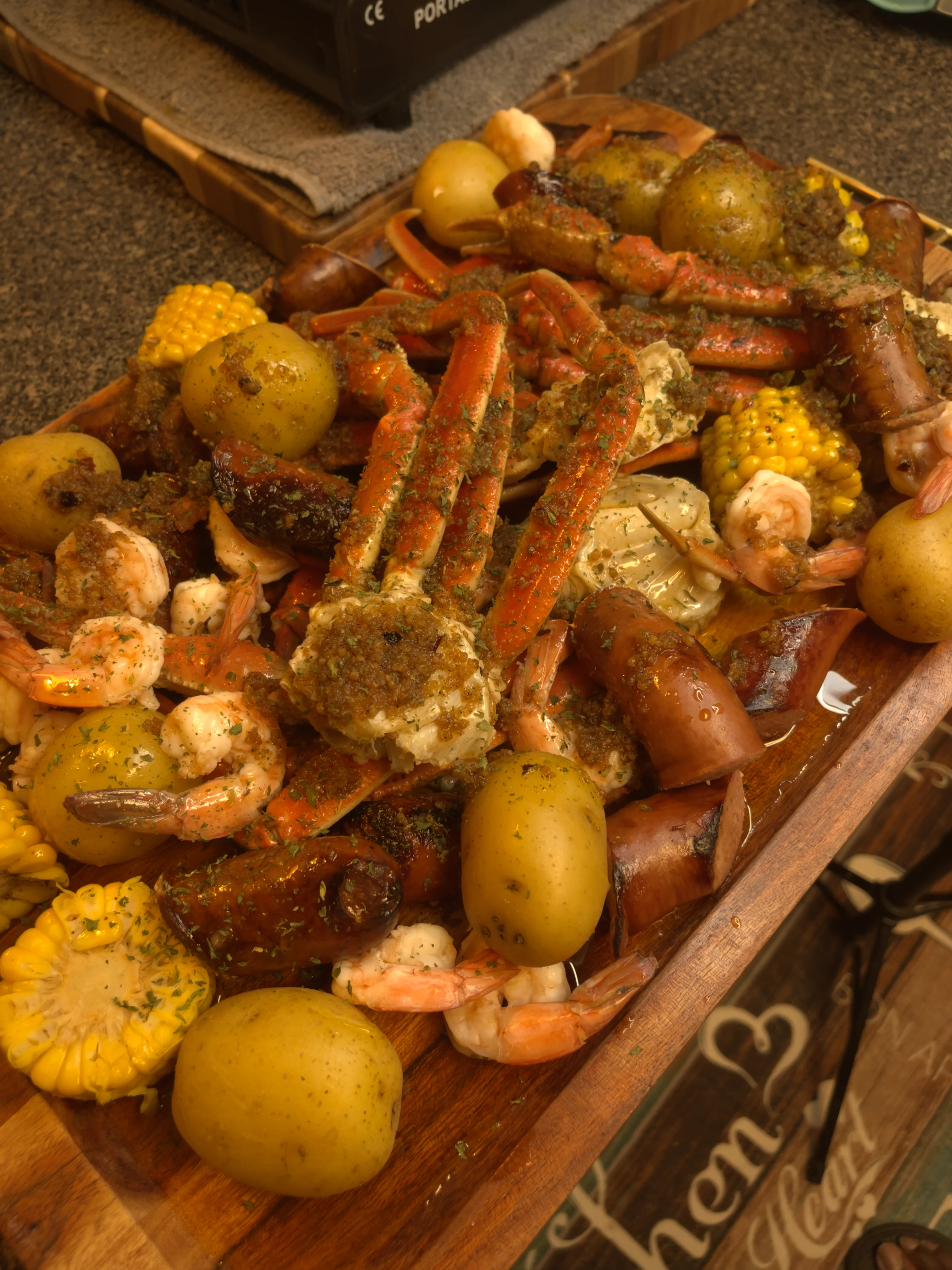 southern-seafood-boil-with-"crack-the-magic"-sauce