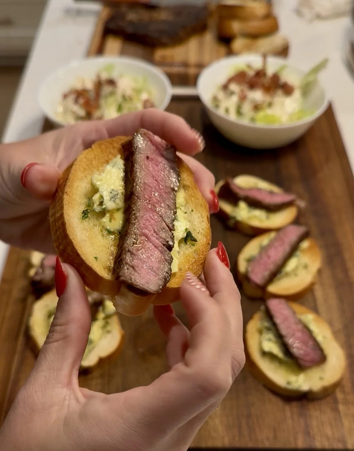 herb-butter-ribeye-steak-crisps