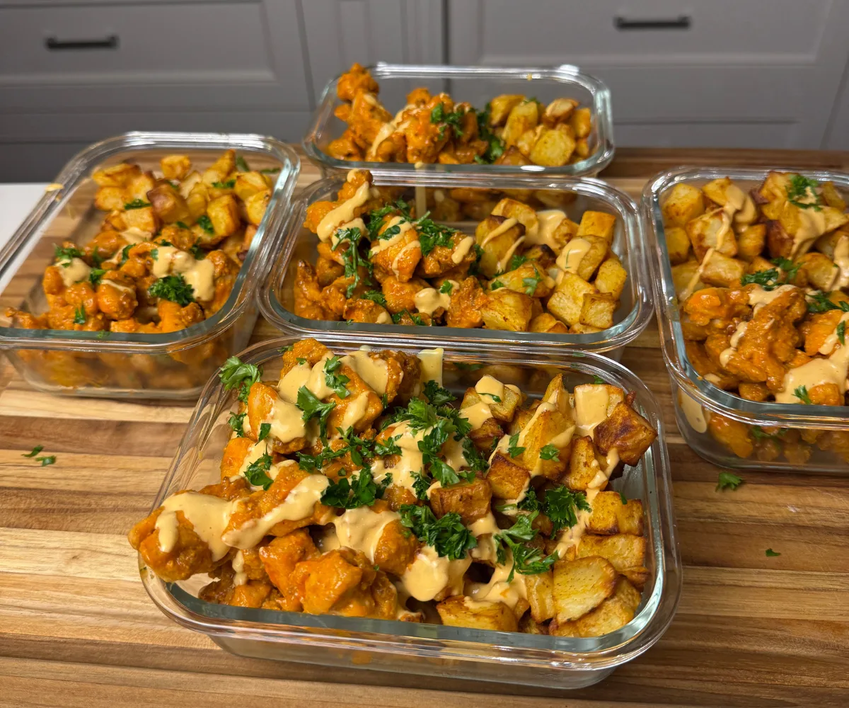 buffalo-chicken-and-potatoes-(meal-prep)