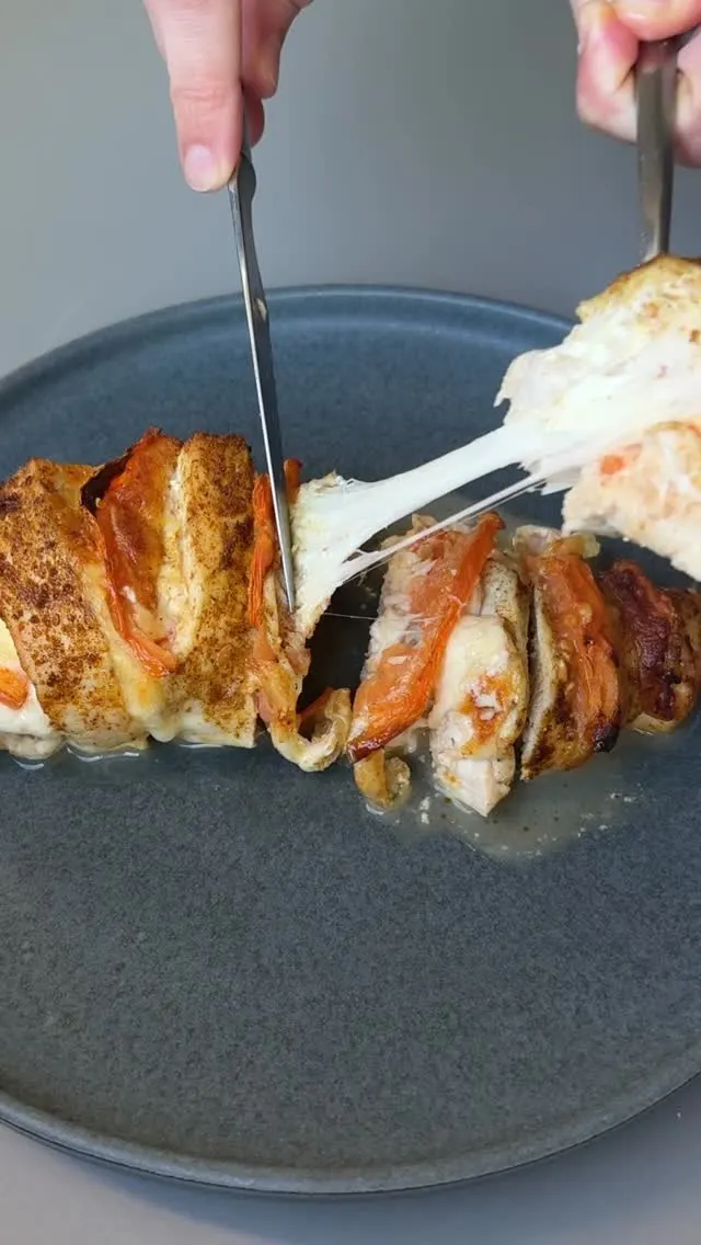 air-fryer-caprese-chicken