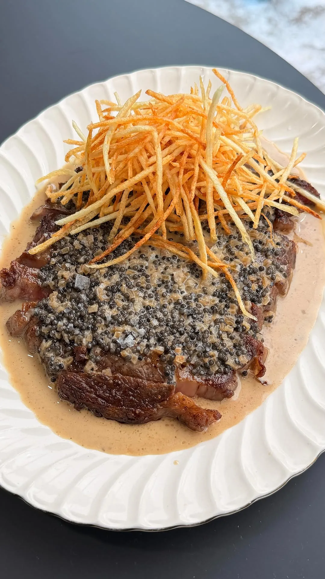 steak-frites-(wagyu-and-caviar)