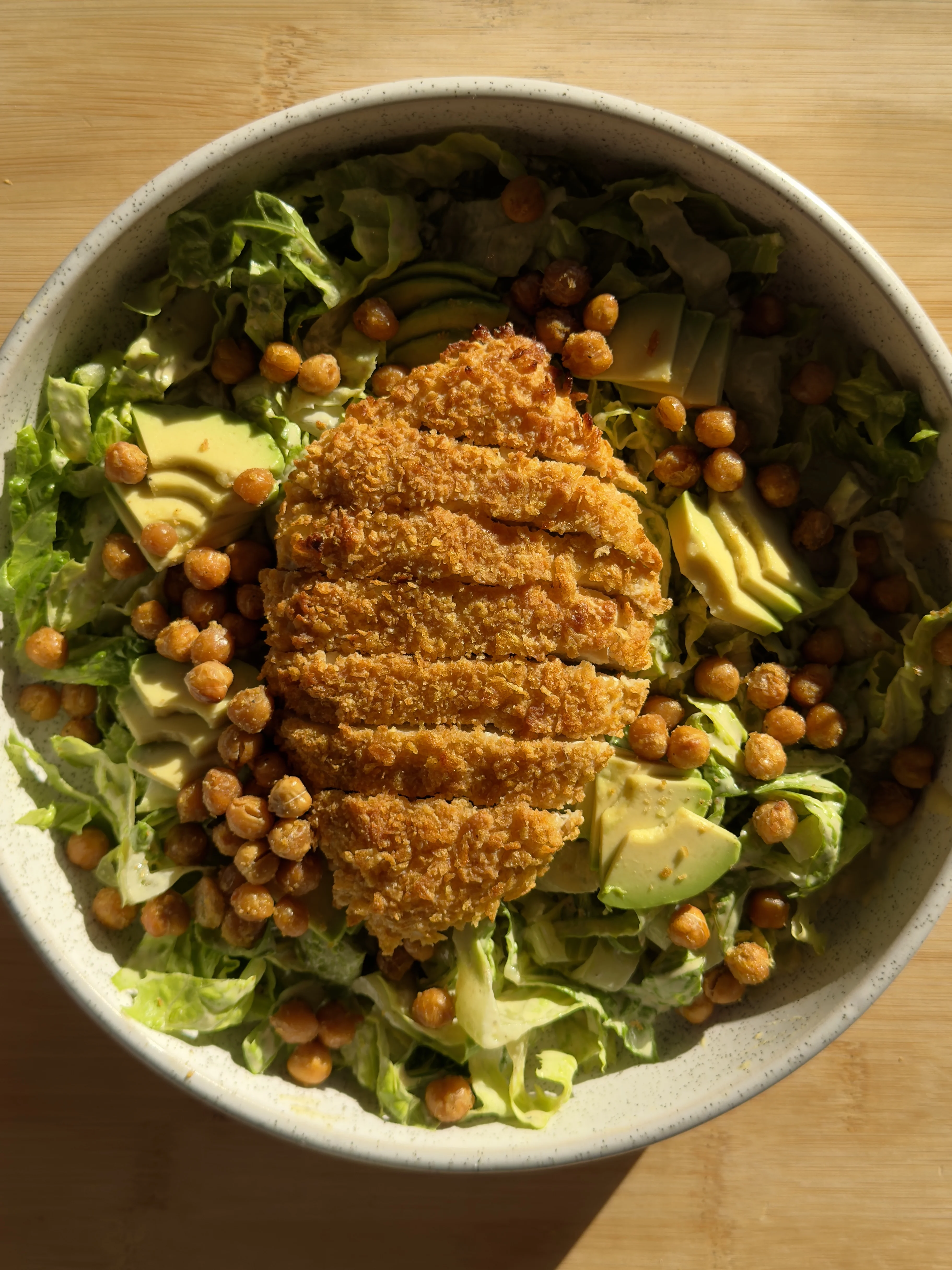 vegan-caesar-salad-with-tofu-katsu-and-chickpea-croutons