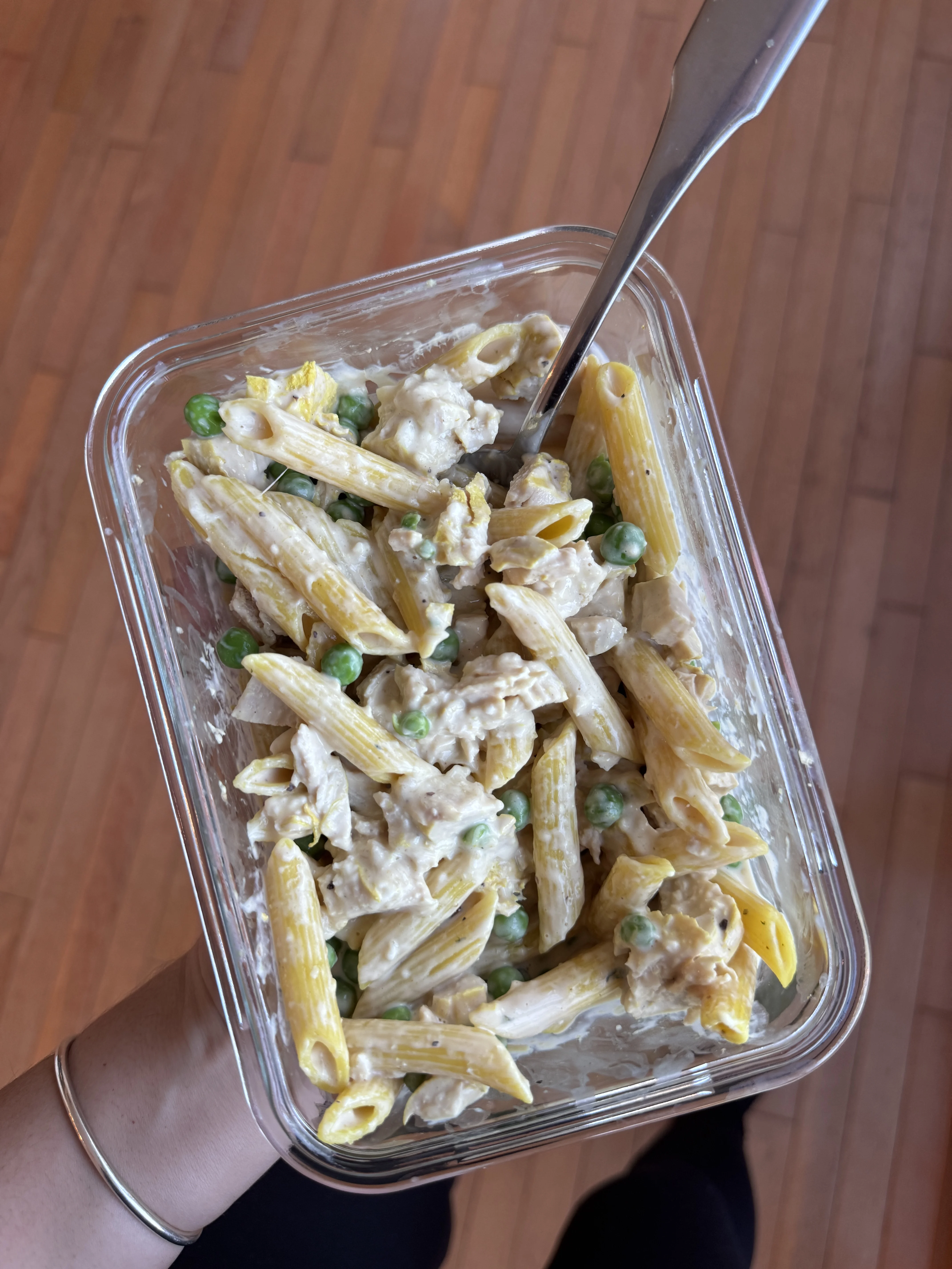 creamy-pasta-and-chicken-meal-prep