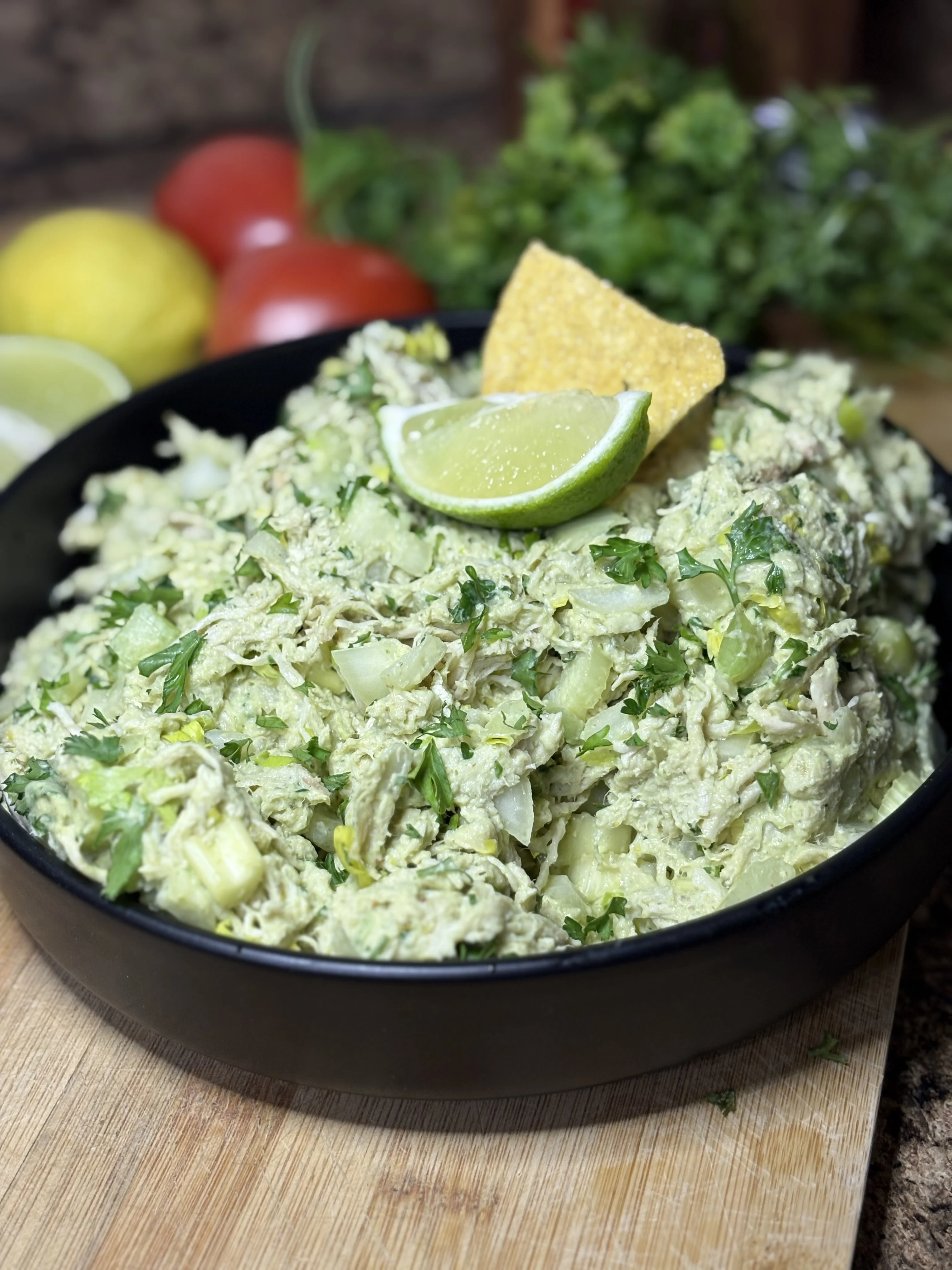 no-mayo-cilantro-lime-chicken-salad