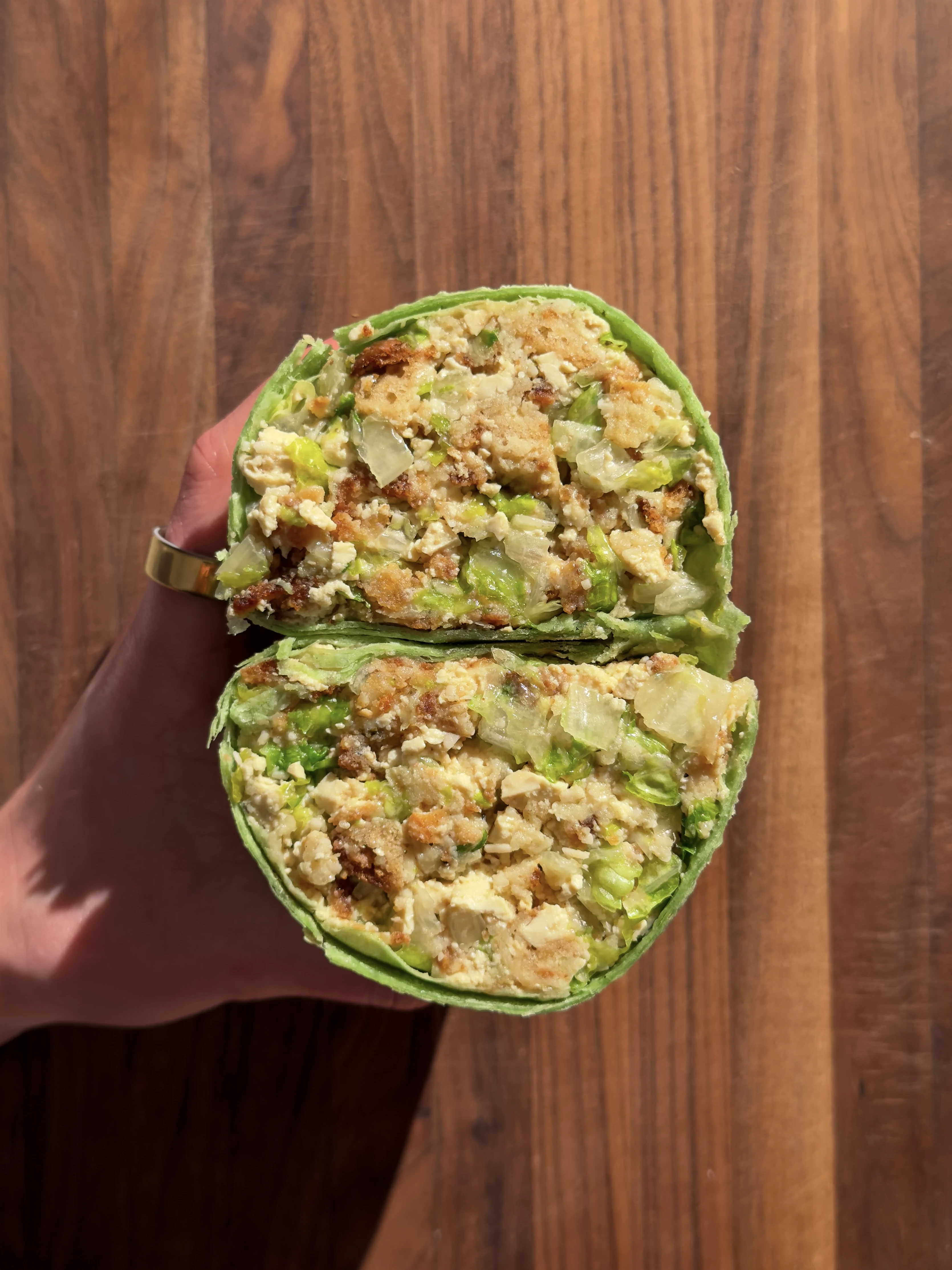 chopped-chicken-caesar-wrap