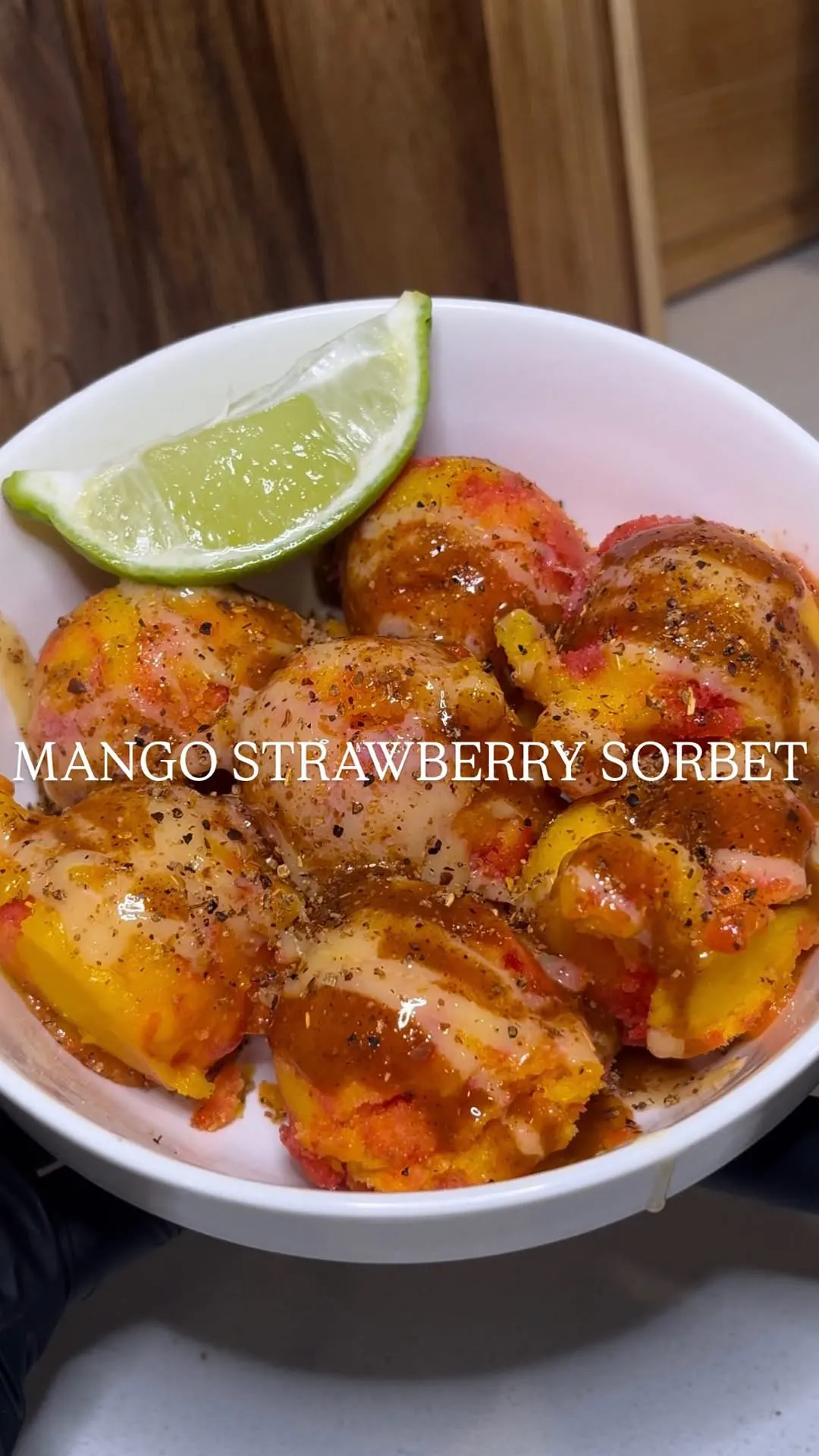 mango-strawberry-sorbet