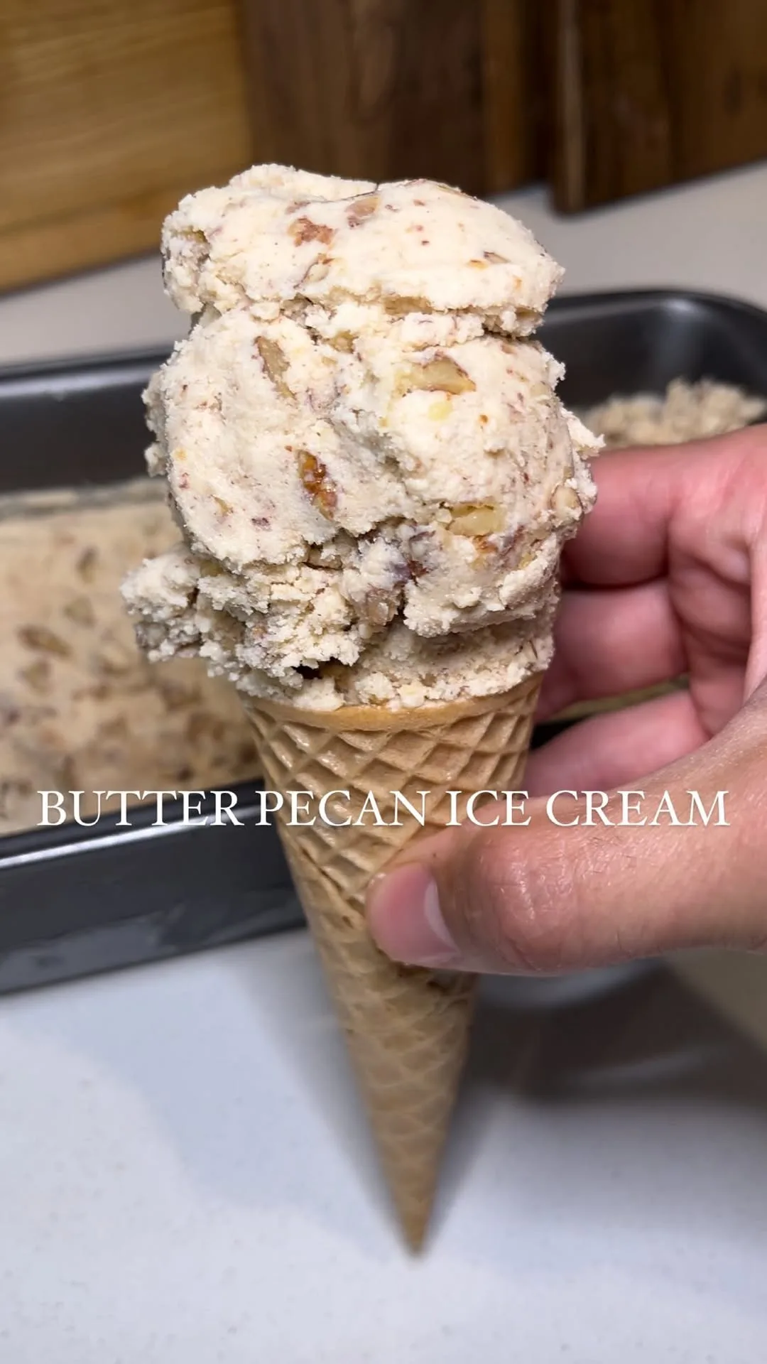 homemade-butter-pecan-no-churn-ice-cream