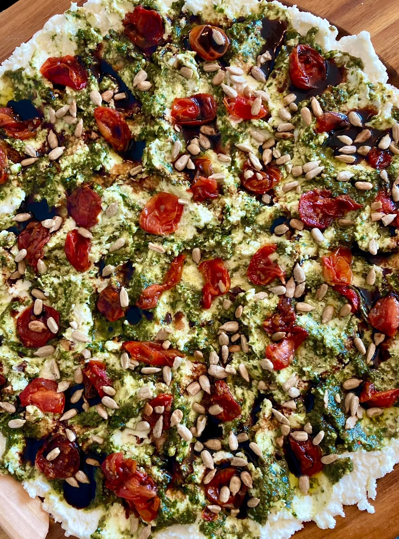 pesto-and-sun-dried-tomato-ricotta-board