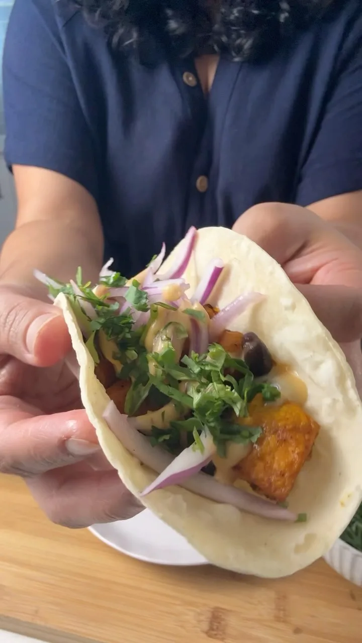 pumpkin-and-black-bean-tacos