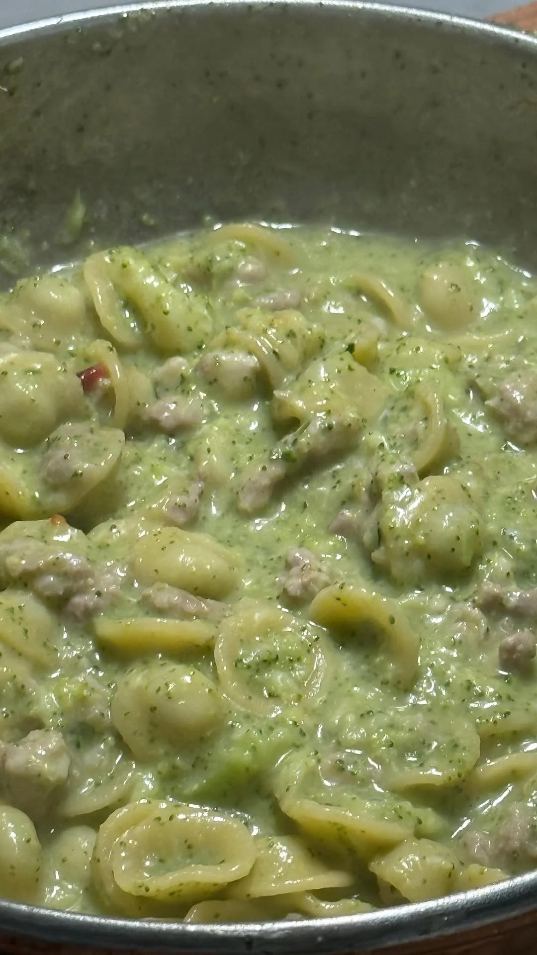 creamy-orecchiette-with-sausage-and-broccoli