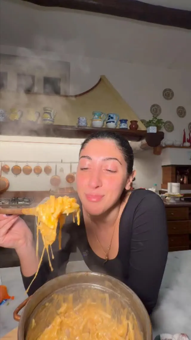 pasta-potatoes-and-provola-alla-napoletana
