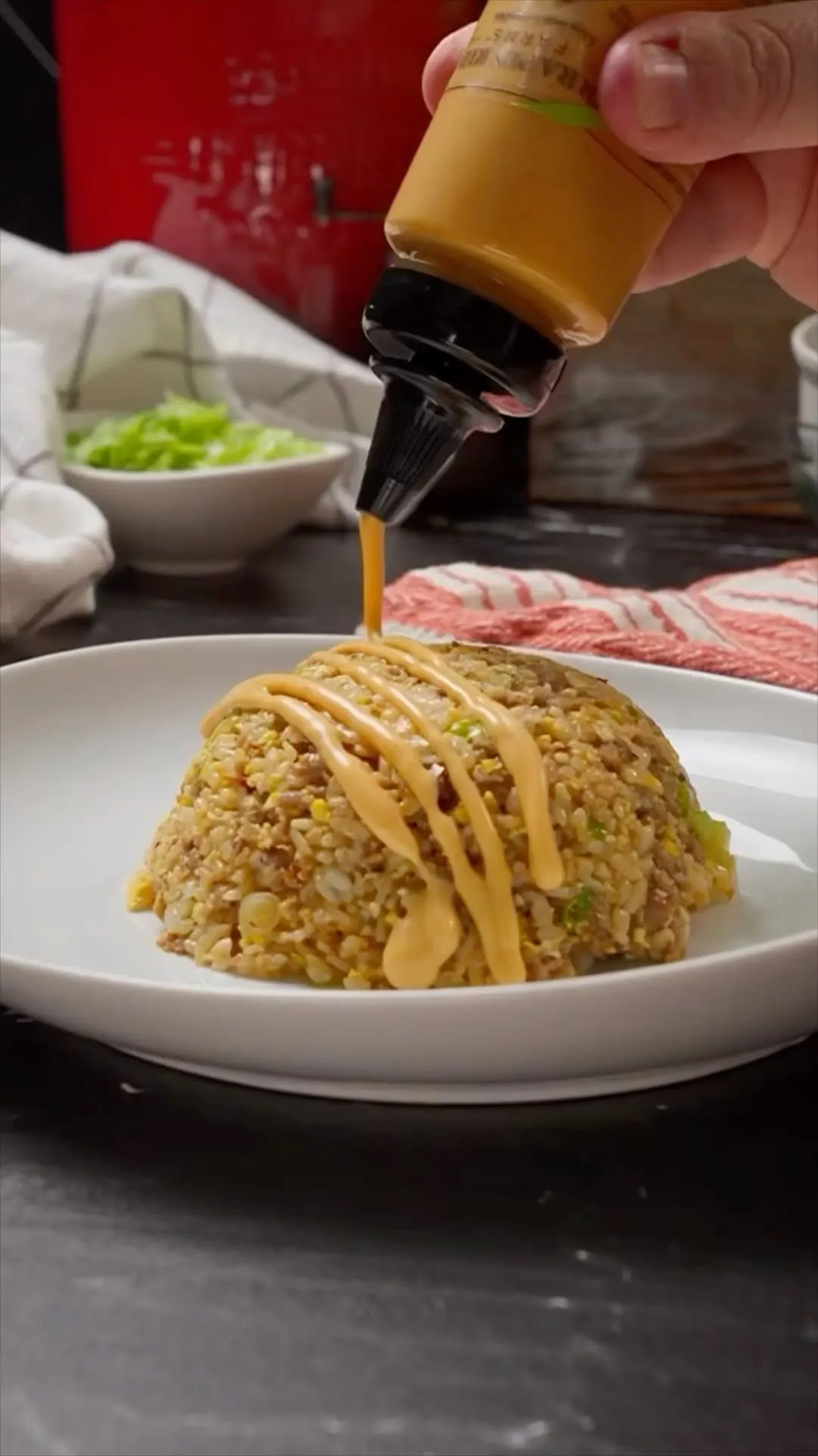 breakfast-sausage-fried-rice