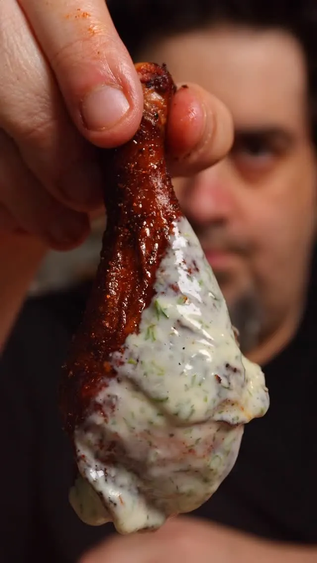 smoked-chicken-legs-and-copycat-wingstop-ranch