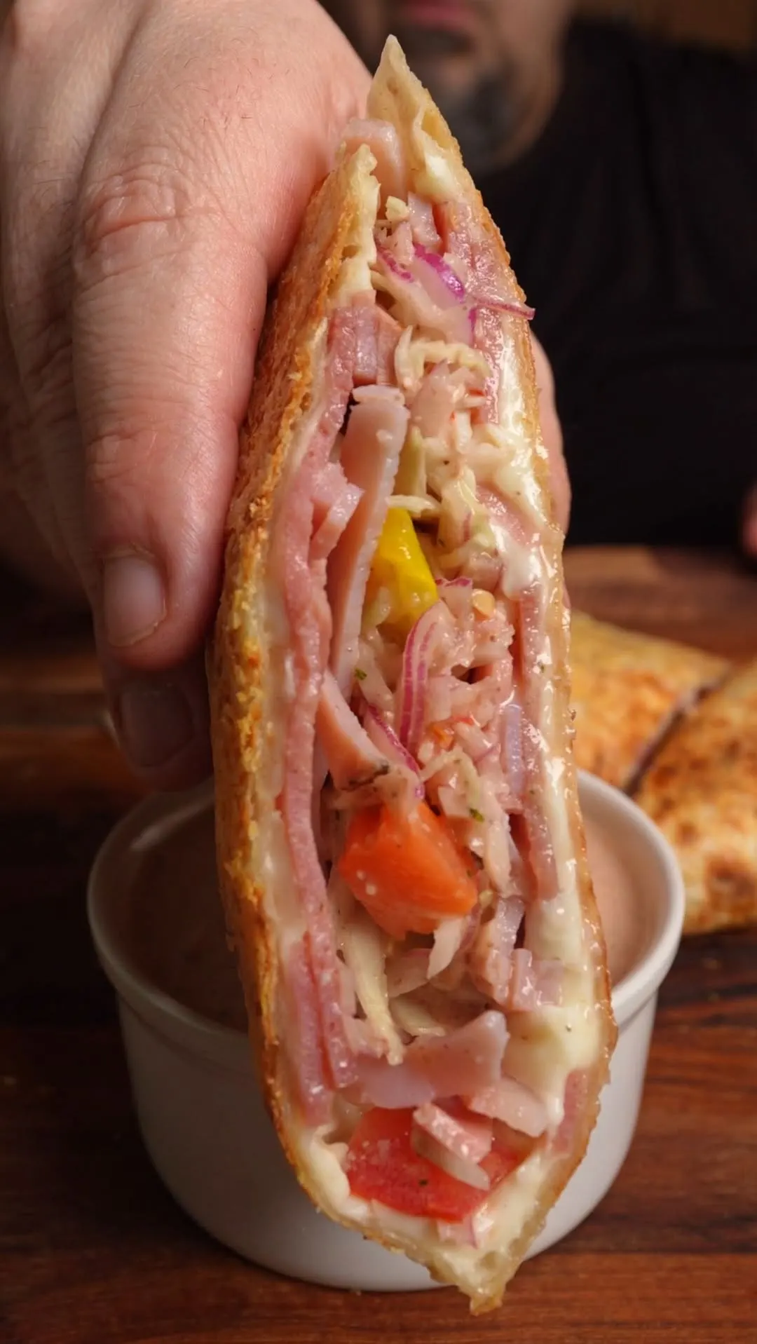 italian-hoagie-quesadilla