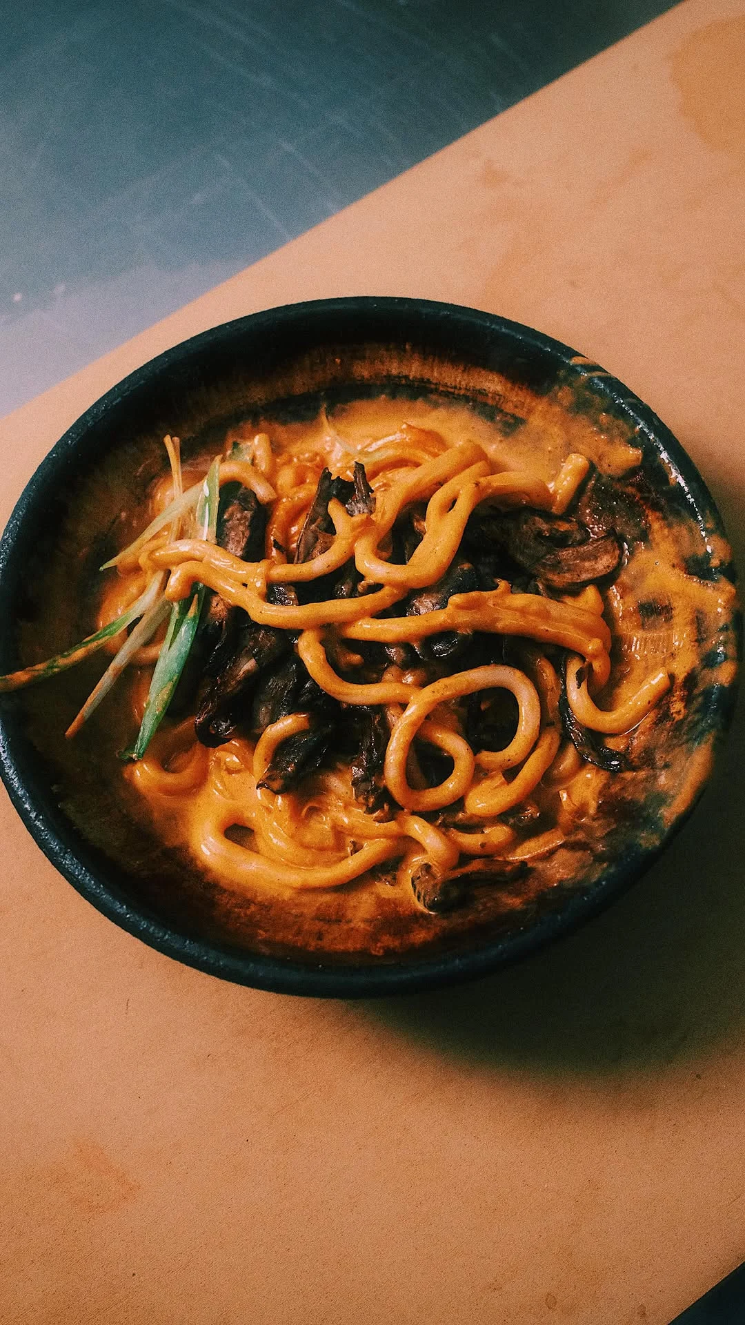 gochujang-udon-with-five-spice-wild-mushrooms