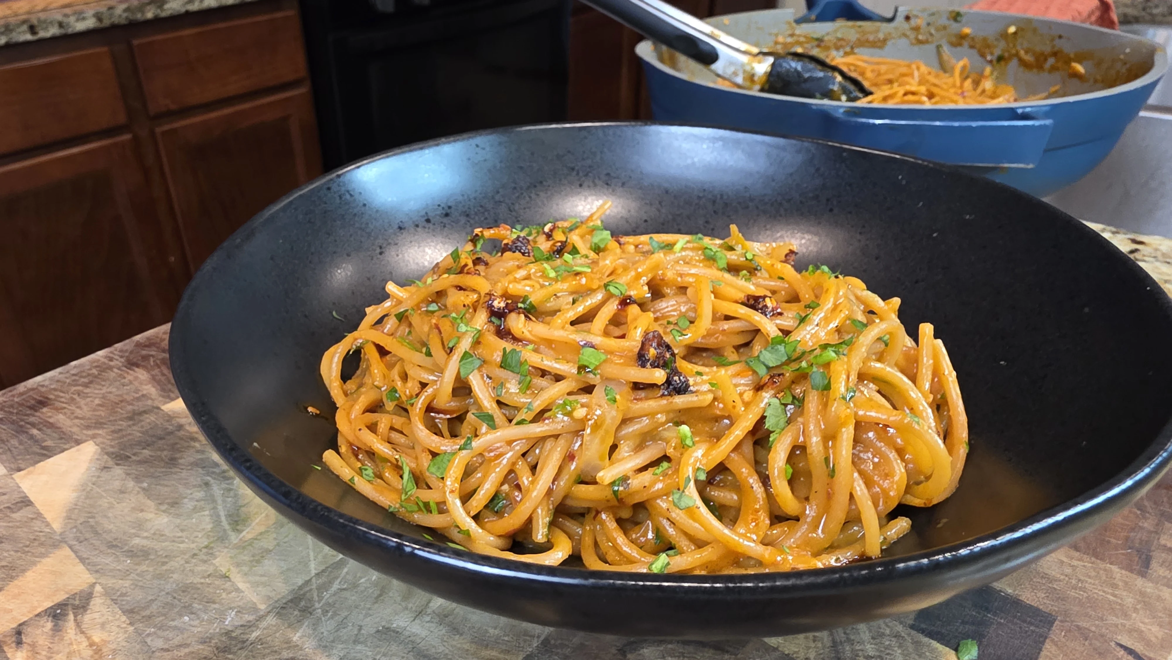 creamy-chilli-oil-onion-pasta