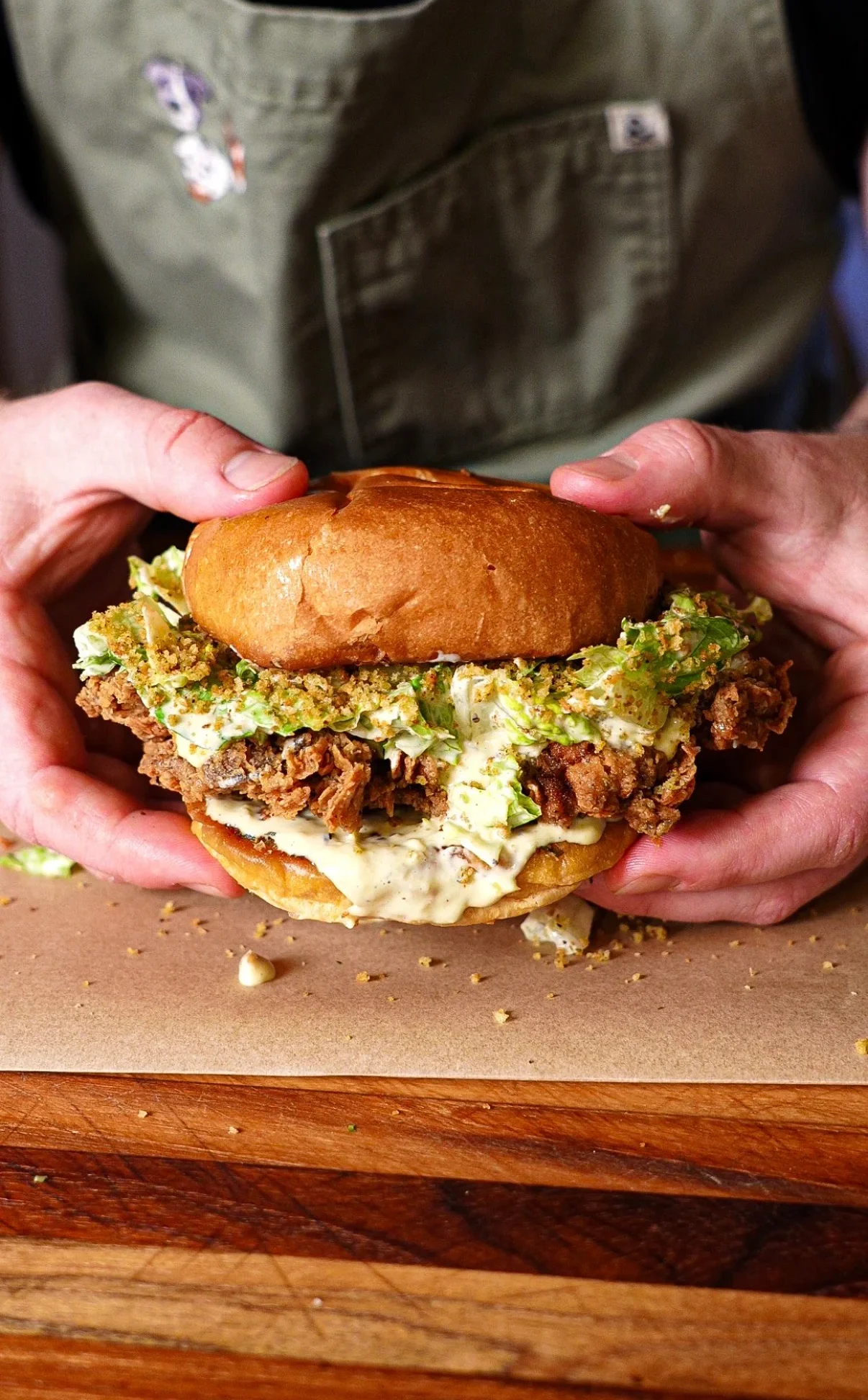 chicken-caesar-sandwich-(deep-fried-version)