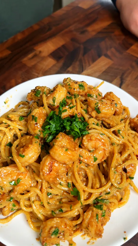 shrimp-scampi-linguine