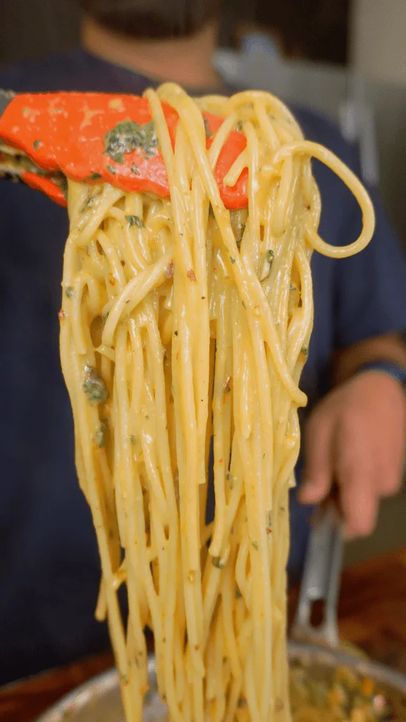 spicy-garlic-butter-pasta