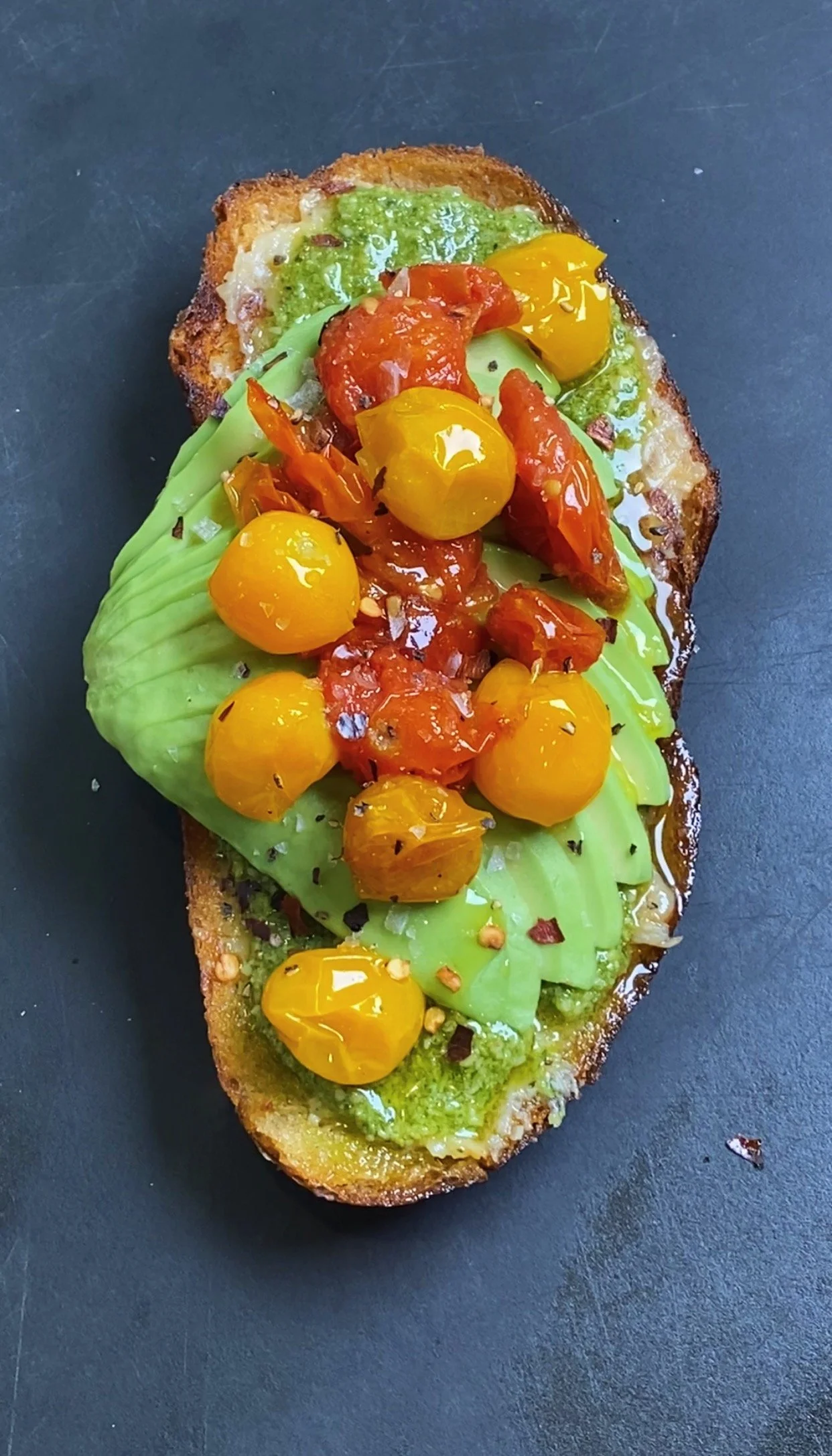 tomato-garlic-confit-avocado-toast