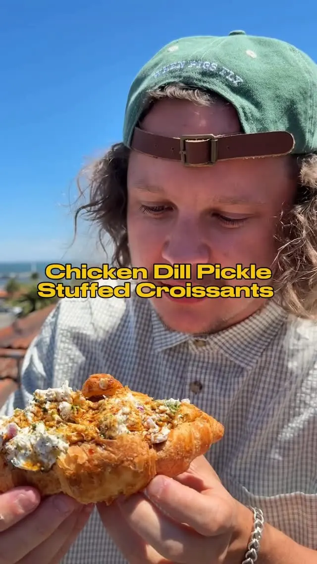chicken-dill-pickle-stuffed-croissants