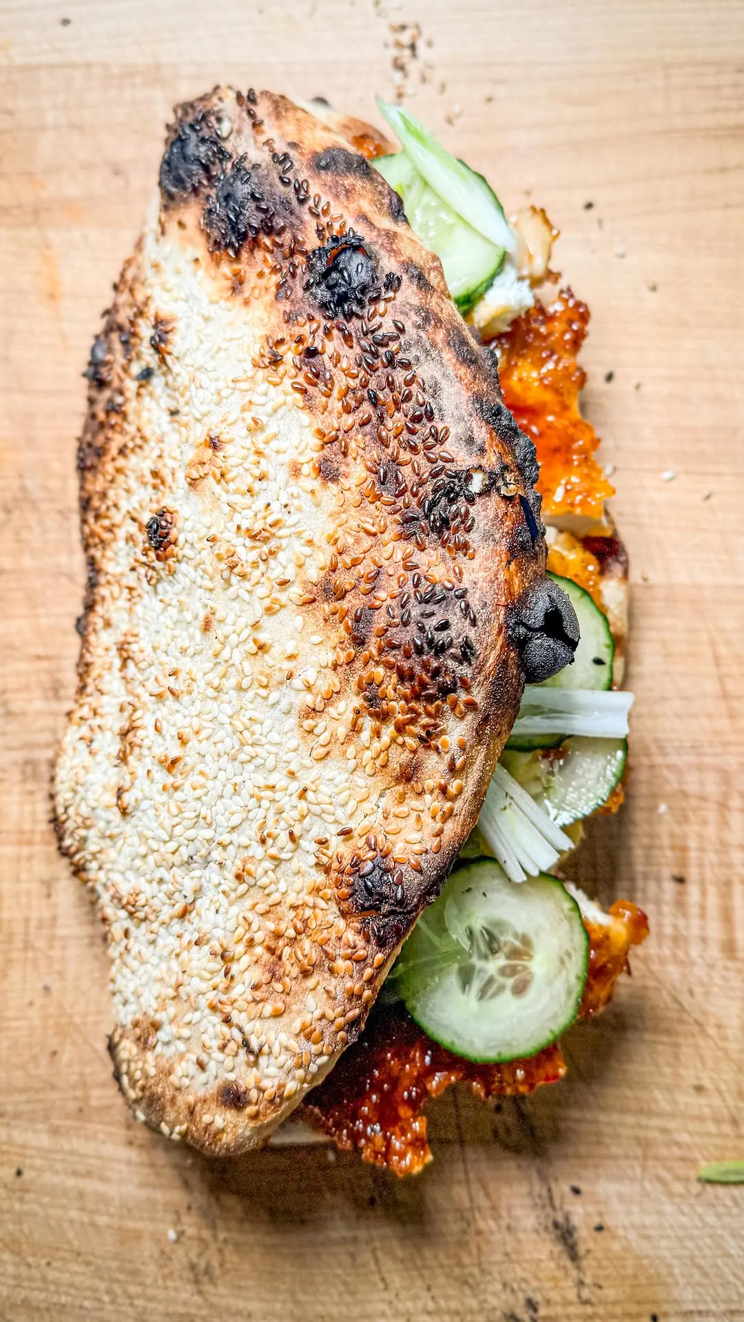 sweet-garlic-chili-chicken-pizza-sandwich
