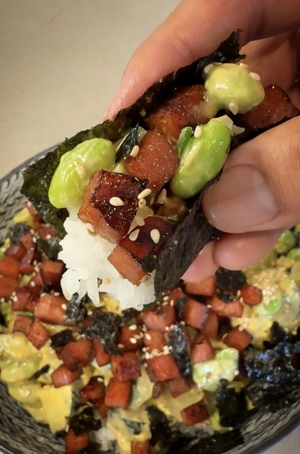 spam-sushi-bowl