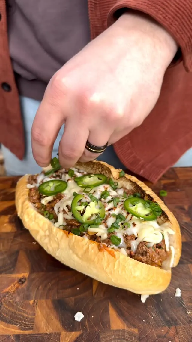 cheesy-beefchorizo-sandwich