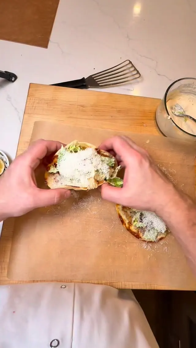 smash-chicken-caesar-tacos