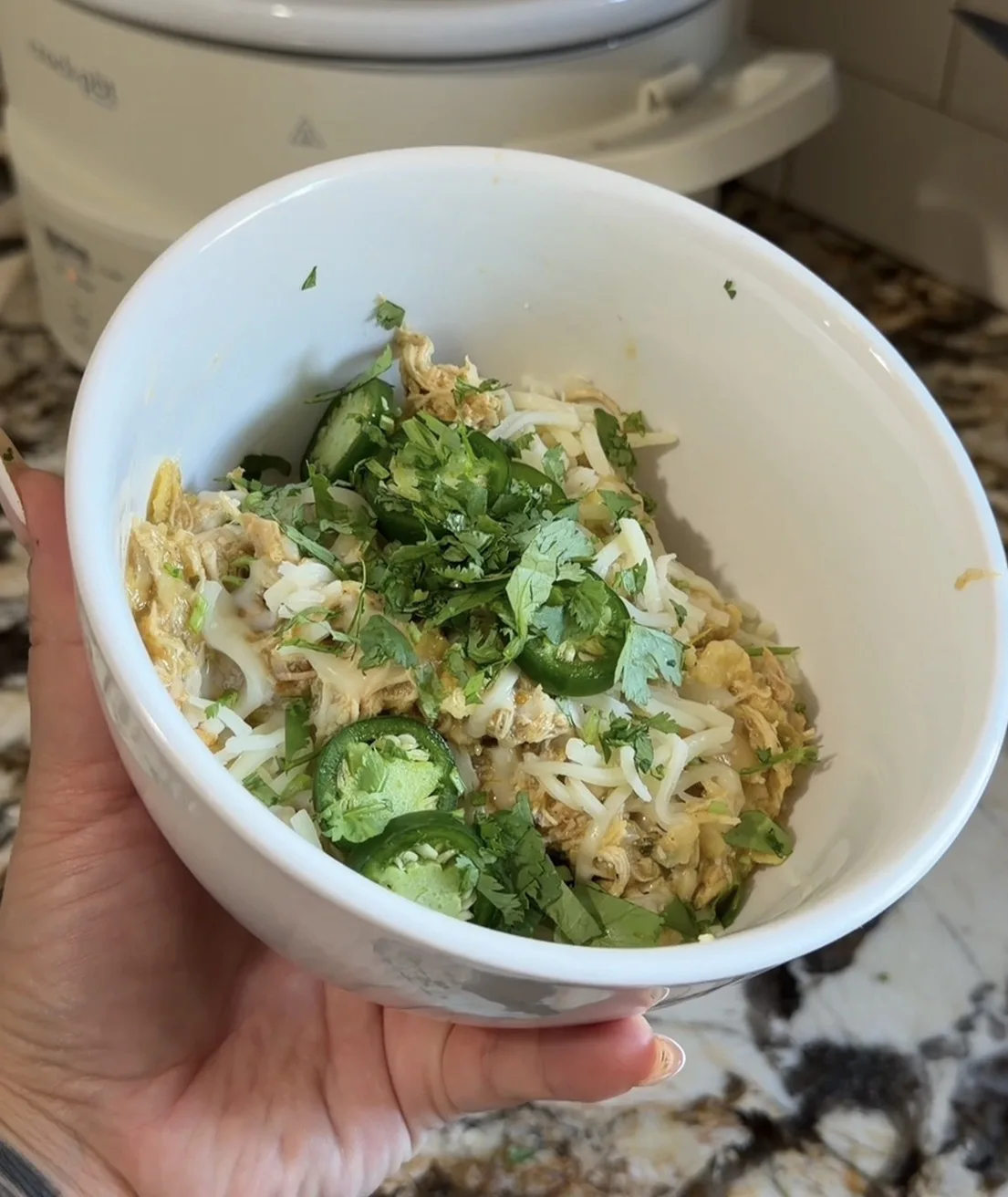 crockpot-shredded-enchilada-casserole