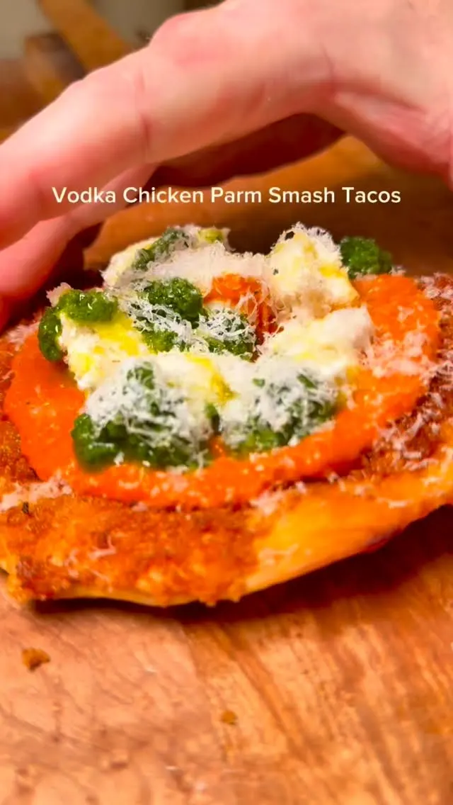 smash-chicken-parm-tacos