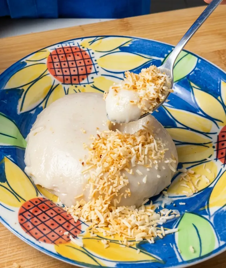 caribbean-coconut-pudding-or-manjar-de-coco