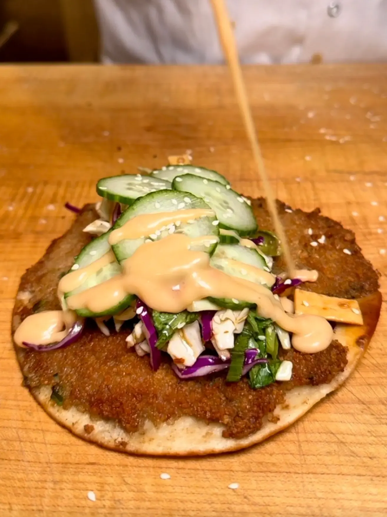 crispy-asian-pork-smash-tacos