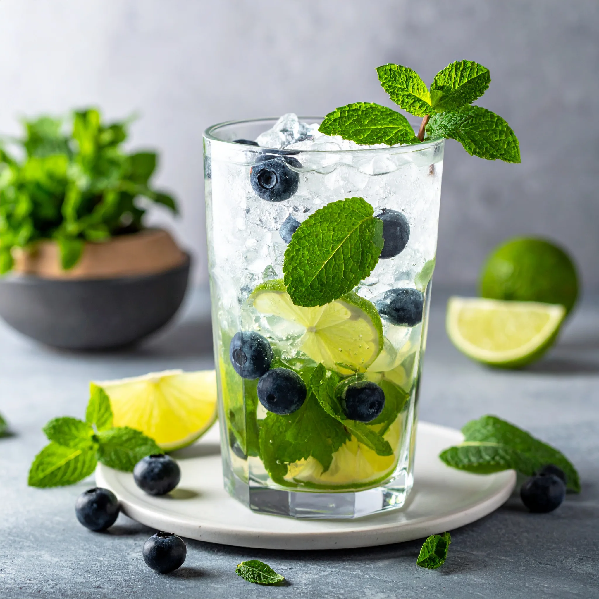 blueberry-mojito
