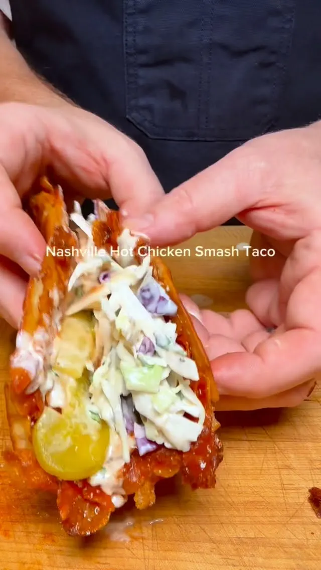 nashville-hot-chicken-smash-tacos