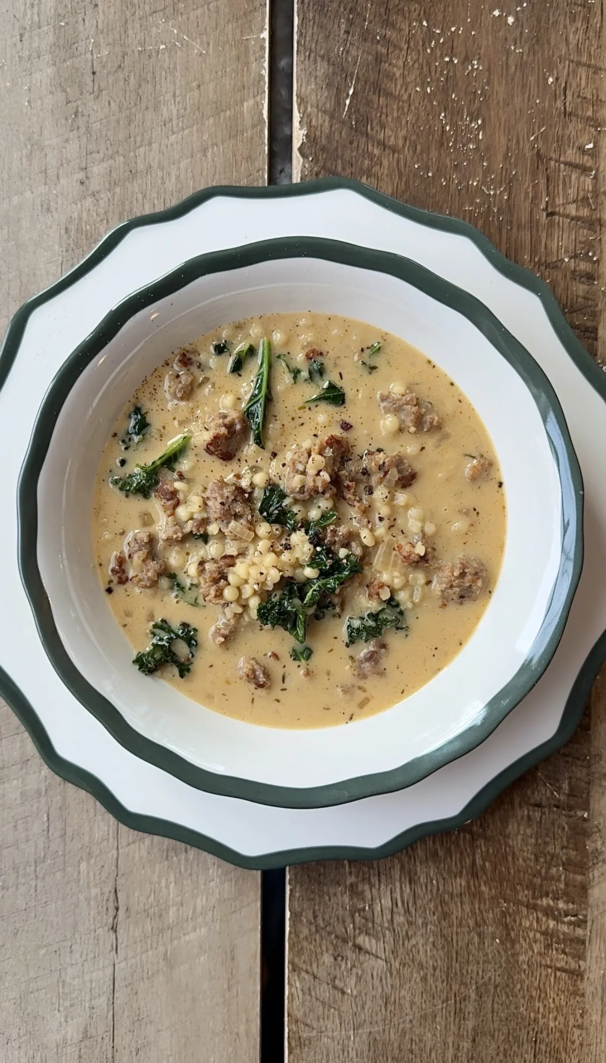 sausage-couscous-soup