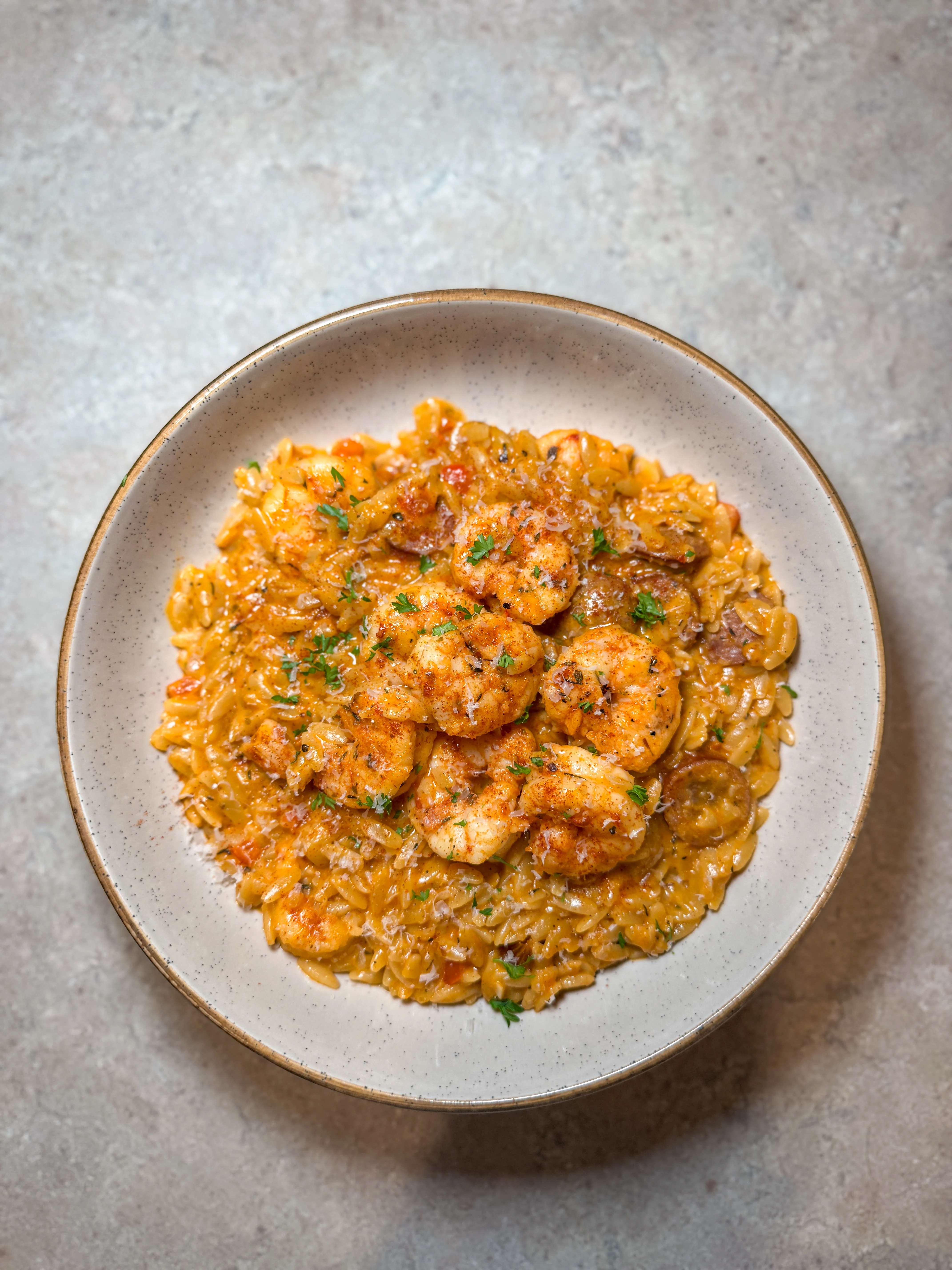 cajun-shrimp-and-sausage-orzo