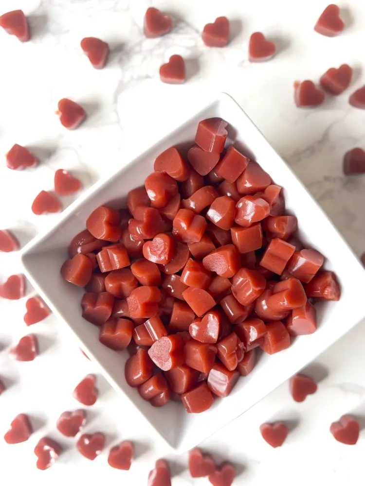 homemade-fruit-gummies-(strawberry-peach)