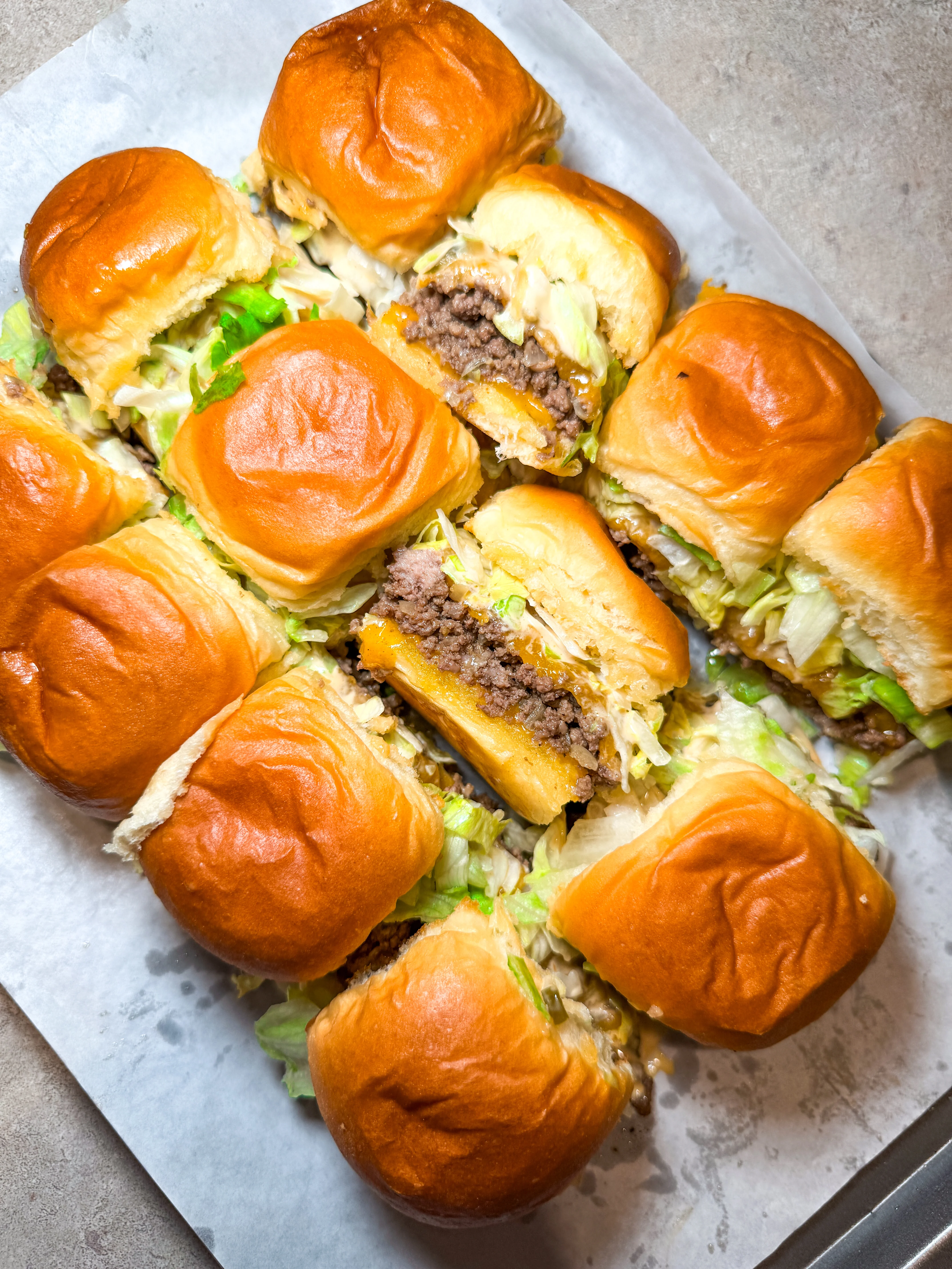 cheeseburger-sliders