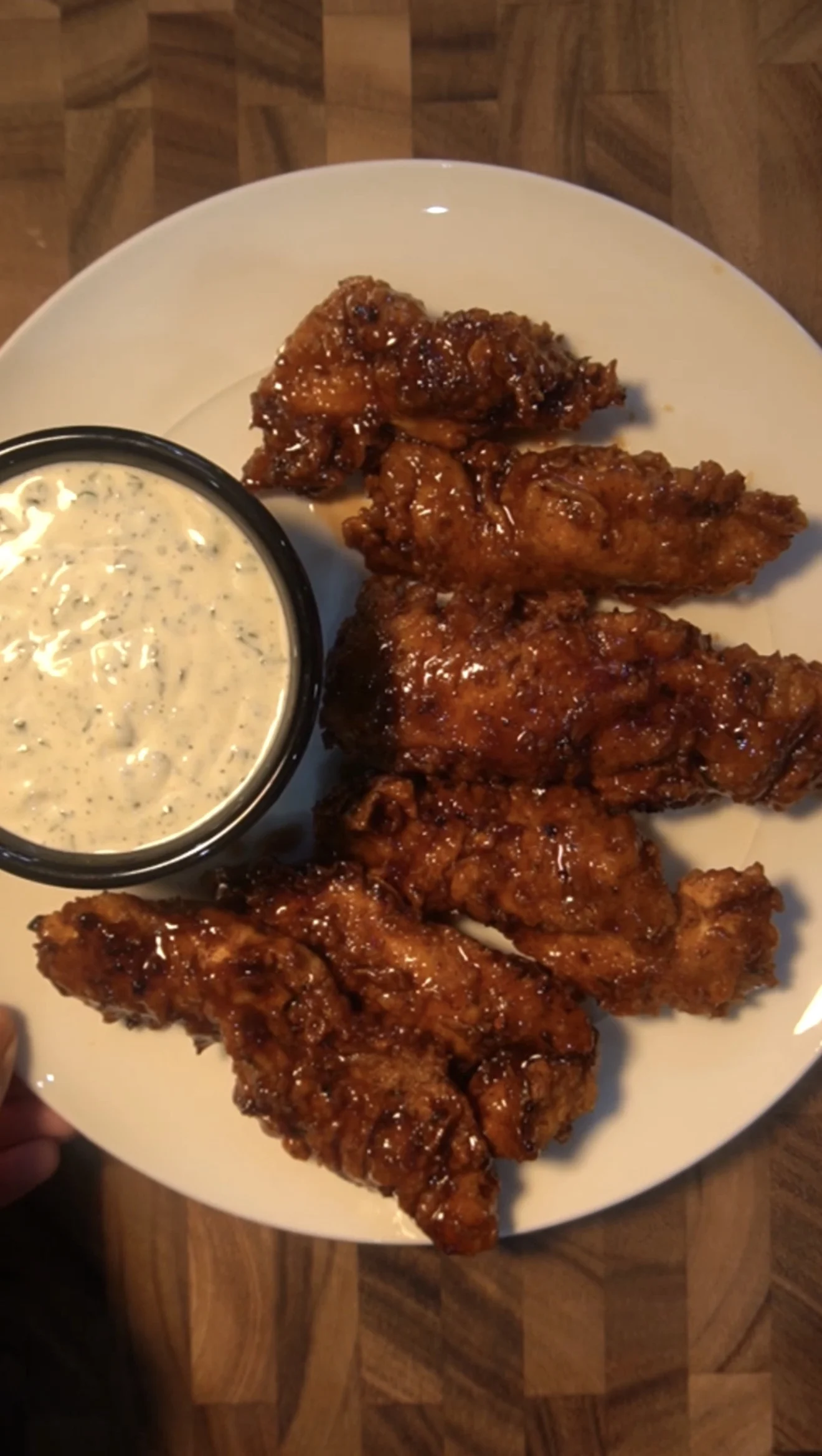 wingstop-inspired-honey-garlic-chicken-tenders