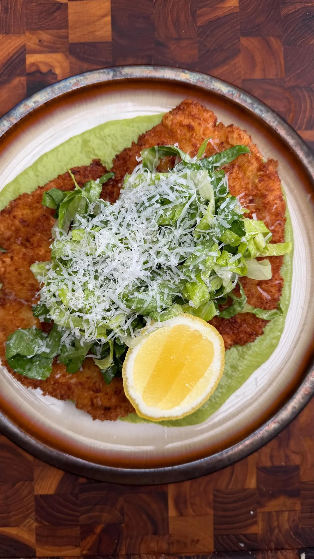 chicken-cutlet-charred-leek-pesto