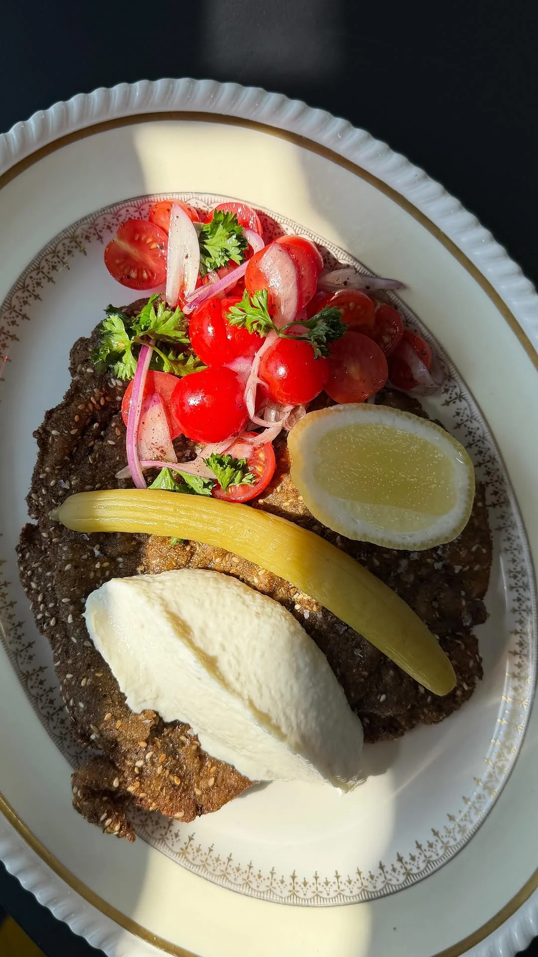 za'atar-schnitzel