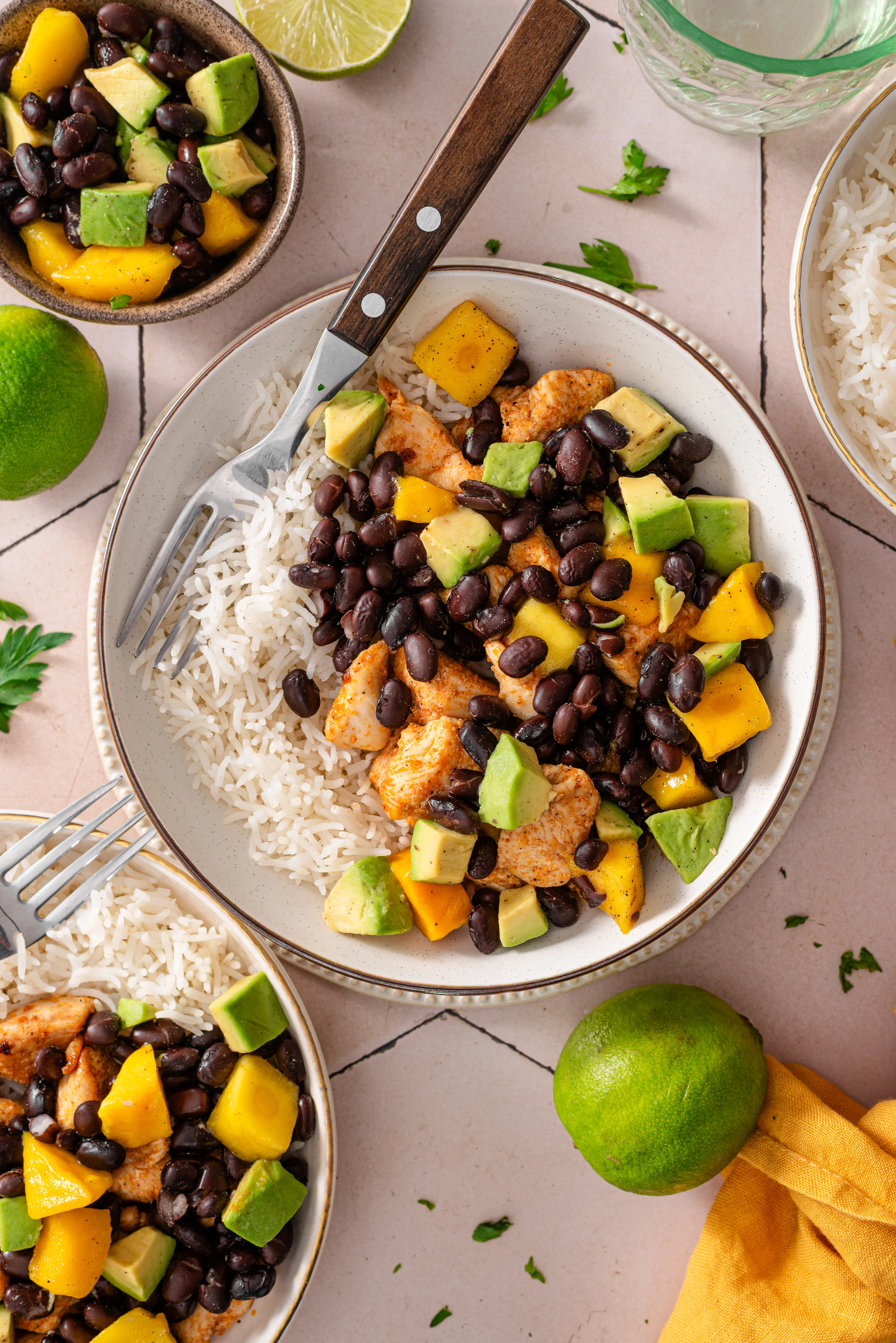 easy-honey-lime-chicken-bowls-with-rice-and-mango-salsa