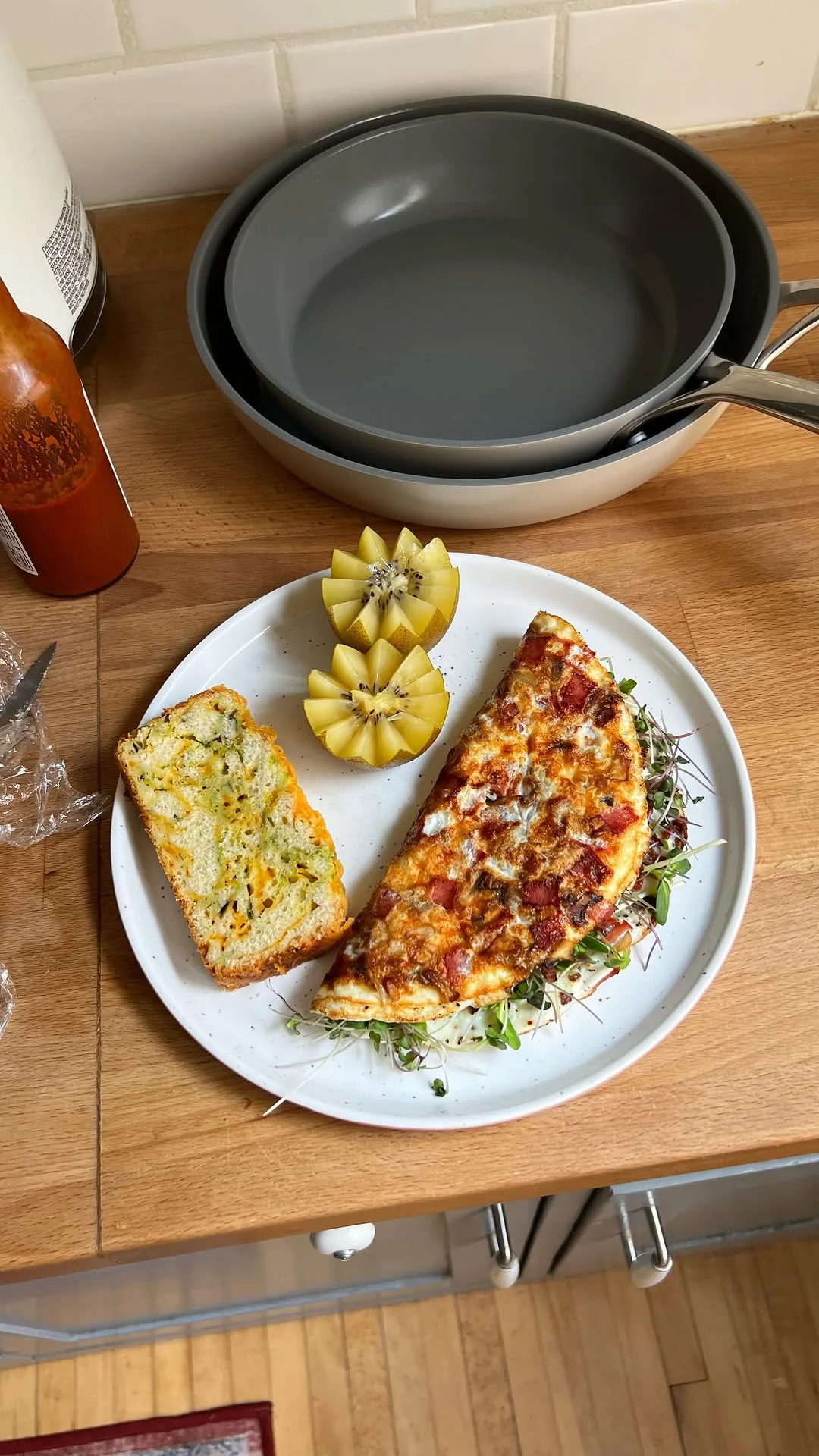 egg-white-turkey-bacon-omelette